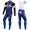 2016 Etixx-Quick Step Blauw Winter Set Wielerkleding Wielershirt lange mouw+Lange fietsbroeken Bib 213609