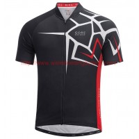 2017 Gore Element Adrenaline 40 Zwart-Rood Wielerkleding Wielershirt Korte Mouw 20176912
