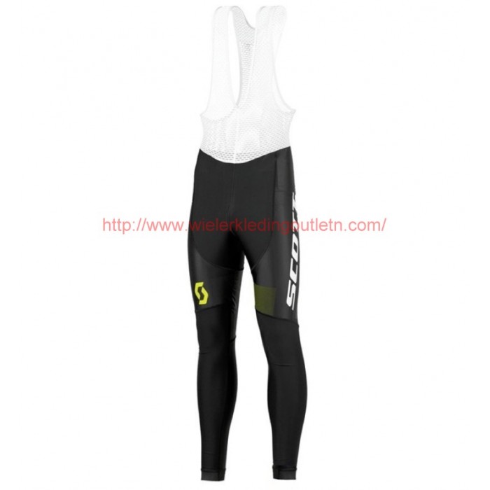 2016 Scott RC zwart-geel Lange fietsbroeken Bib 213690