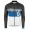 2016 Scott Team zwart-Blauw-wit Wielerkleding Wielershirt lange mouw 213652