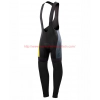 2016 Specialized Pro Team SZK zwart-grijs-geel Lange fietsbroeken Bib 213722