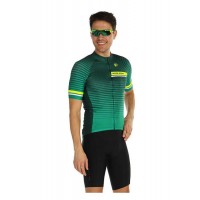 PEARL IZUMI Elite Pursuit LTD Fietskleding Wielershirt Korte Mouw+Korte Fietsbroeken Bib groen 024KS
