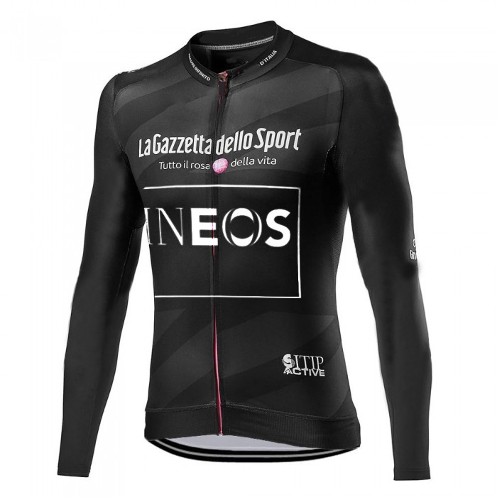 Giro D-italia INEOS 2021 Fietskleding Fietsshirt Lange Mouw 2021033 Giro D-italia INEOS 2021 Fietskleding Fietsshirt Lange Mouw 2021033