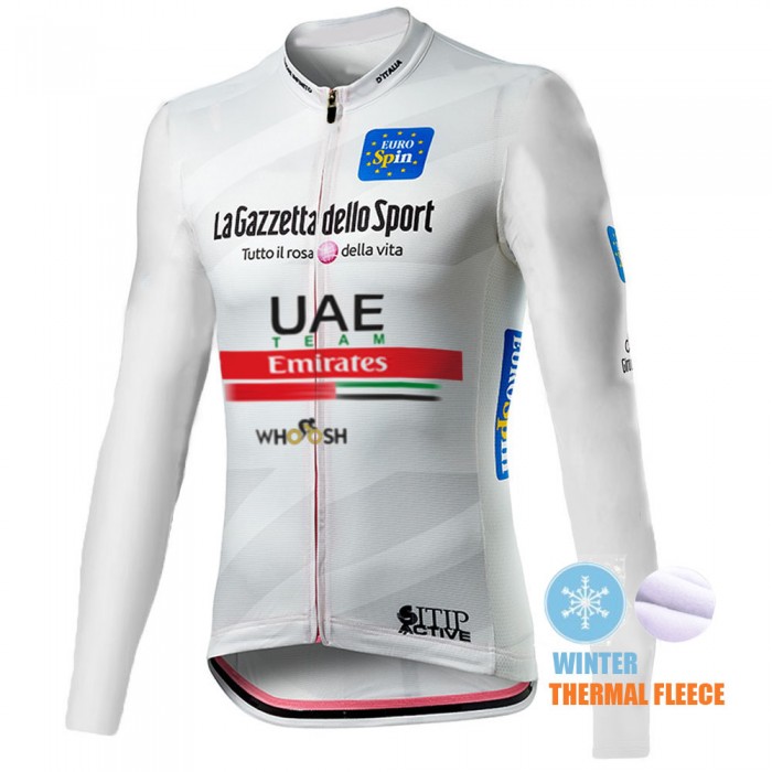Winter Thermal Fleece Mannen Giro D-italia Uae Emirates 2021 Fietskleding Fietsshirt Lange Mouw 2021084 Winter Thermal Fleece Mannen Giro D-italia Uae Emirates 2021 Fietskleding Fietsshirt Lange Mouw 2021084