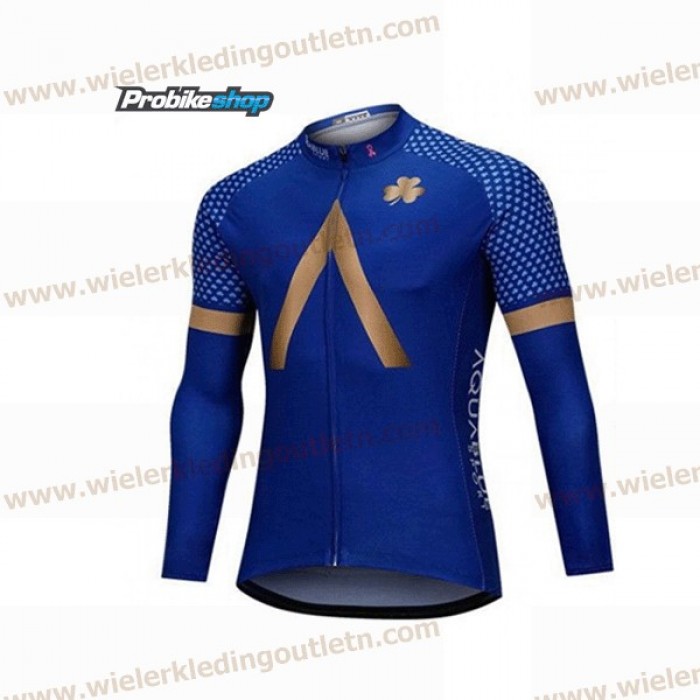 2018 AQUA BLUE SPORT blauw Wielershirt lange mouw A2018888 2018 AQUA BLUE SPORT blauw Wielershirt lange mouw A2018888