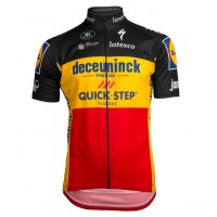 Deceuninck-Quick Step Belgian Champion 2019 Fietsshirt korte mouw 19040767