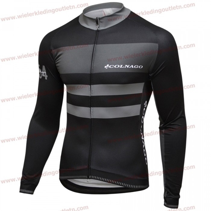 Colnago Speed Race zwart Fietsshirt lange mouw 18A0051 Colnago Speed Race zwart Fietsshirt lange mouw 18A0051