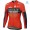 2018 Profteam Merida Bahrain rood Fietsshirt lange mouw Winter TXyE4
