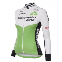 2018 Dimension Data Dames Wielershirts lange mouw GkiT0