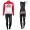 2018 Lotto Soudal rood winterset Wielerkleding Set Wielershirts lange mouw+fietsbroek lang met zeem 6lLaR
