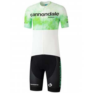 Cannondale FACTORY RACING 2022 korte mouw wielershirt wit (lange rits) professioneel wielerteam Cannondale FACTORY RACING 2022 korte mouw wielershirt wit (lange rits) professioneel wielerteam