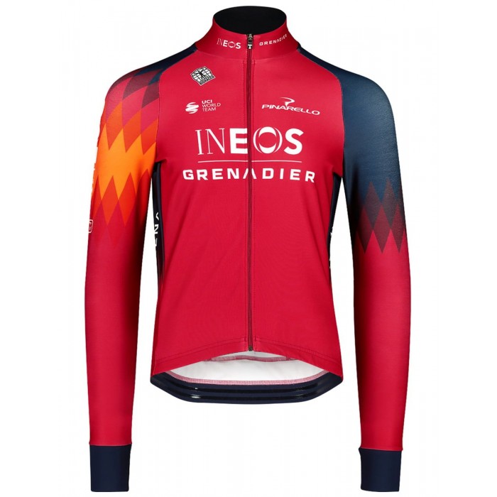 INEOS GRENADIERS 2023 wielershirt met lange mouwen professioneel wielerteam INEOS GRENADIERS 2023 wielershirt met lange mouwen professioneel wielerteam