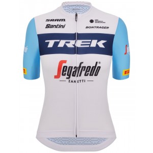 TREK-SEGAFREDO damesteam 2023 fietsset (jersey lange rits + fietsbroek) professioneel wielerteam